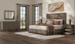 Reforma King Storage Bed Rustic with Built-In Drawers By Art Furniture - Image 2