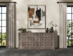 Reforma Rustic Sideboard with Apothecary Style Storage