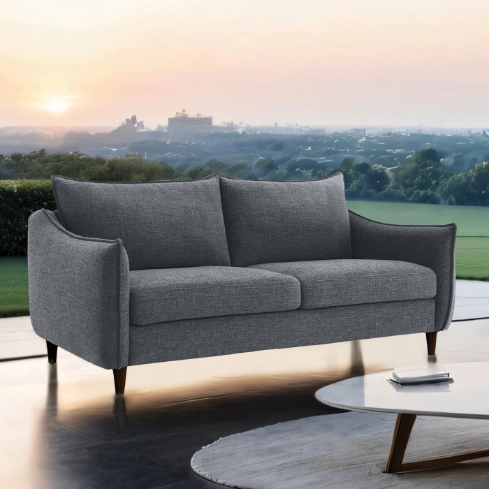 Vermon Loveseat | Fm61004Gy-Lv By Furniture Of America | Mobilia Cleopatra 3 Vermon Loveseat | FM61004GY-LV by Furniture of America