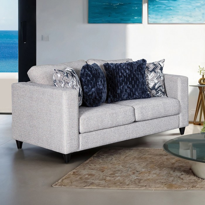 Harlow Loveseat Fm61008Lg-Lv By Furniture Of America | Mobilia Cleopatra 3 Harlow Loveseat FM61008LG-LV by Furniture of America