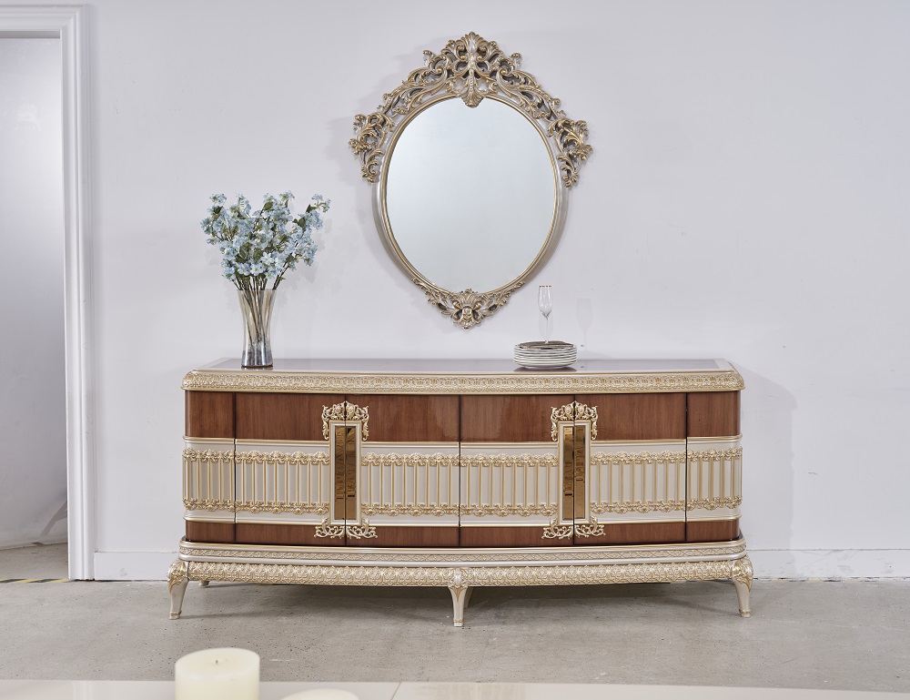 Buffet For Dining Room Hd-9021 By Homey Design | Mobilia Cleopatra 3 HD-9021 Buffet For Dining Room