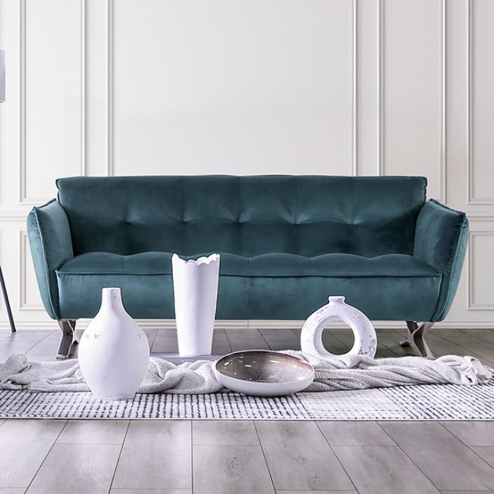 Civellutino Sofa Italian-Made Contemporary By Furniture Of America | Mobilia Cleopatra 3 Civellutino Sofa by Furniture of America