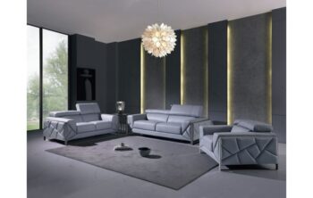 903 Top Grain Italian Leather Sofa Set By Gu Furniture