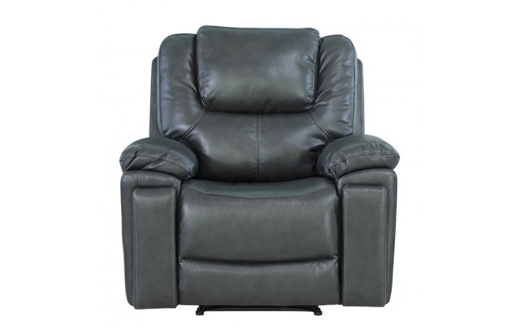 5108 Leather-Aire Manual Reclining Chair By Gu Furniture | Mobilia Cleopatra 3 5108 Leather-Aire Manual Reclining Chair By Gu Furniture - Image 1