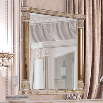 Vintage Wooden Mirror HD-9022