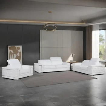296 Genuine leather Sofa Set By Gu Furniture