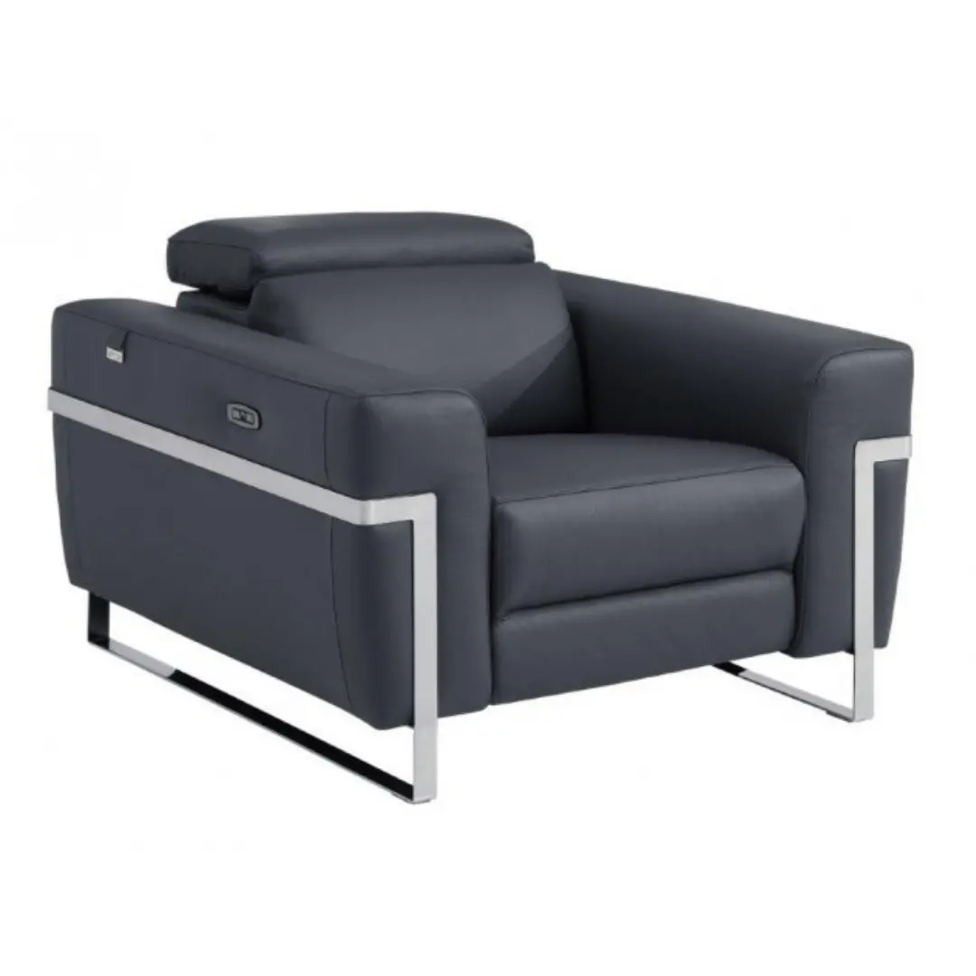 990 Chair In Genuine Leather By Gu Furniture | Mobilia Cleopatra 3 990 Chair in Genuine Leather By Gu Furniture - Image 1