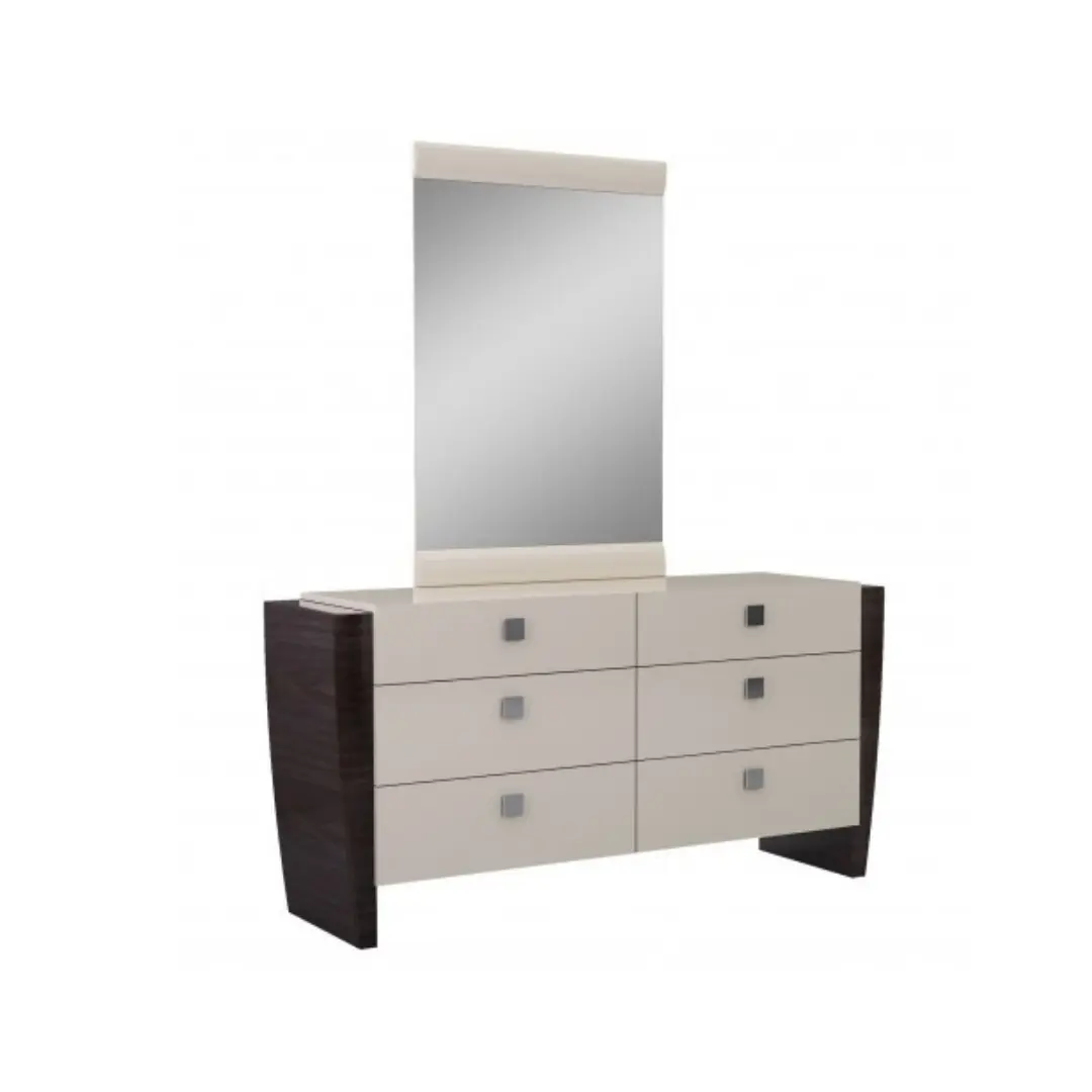 Paris Beige Dresser By Gu Furniture | Mobilia Cleopatra 3 Paris Beige Dresser By Gu Furniture - Image 1