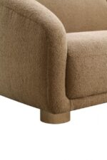 Kolvere Loveseat in Brown Boucle – FM61006BR-LV by Furniture of America