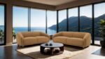 Kolvere Loveseat in Brown Boucle – FM61006BR-LV by Furniture of America