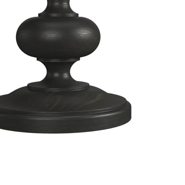 Atrium Black Granite Top Side Table By Art Furniture - Image 4