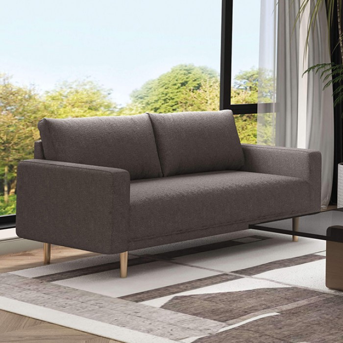 Elverum Loveseat In Charcoal Gray Boucle – Fm61000Gy-Lv By Furniture Of America | Mobilia Cleopatra 3 Elverum Loveseat in Charcoal Gray Boucle – FM61000GY-LV by Furniture of America
