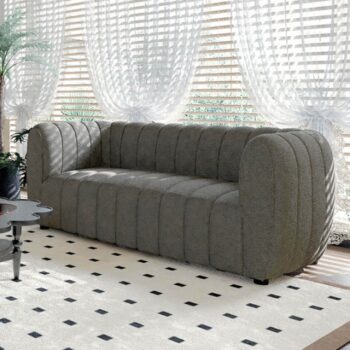 Aversa Sofa in Charcoal Gray Boucle – FM61002GY-SF by Furniture of America