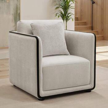 Benilde Sofa in Taupe Chenille – FM67004TP-SF by Furniture of America