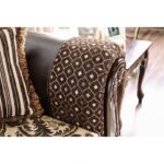 Quirino Traditional Loveseat in Light & Dark Brown – SM6416-LV by Furniture of America