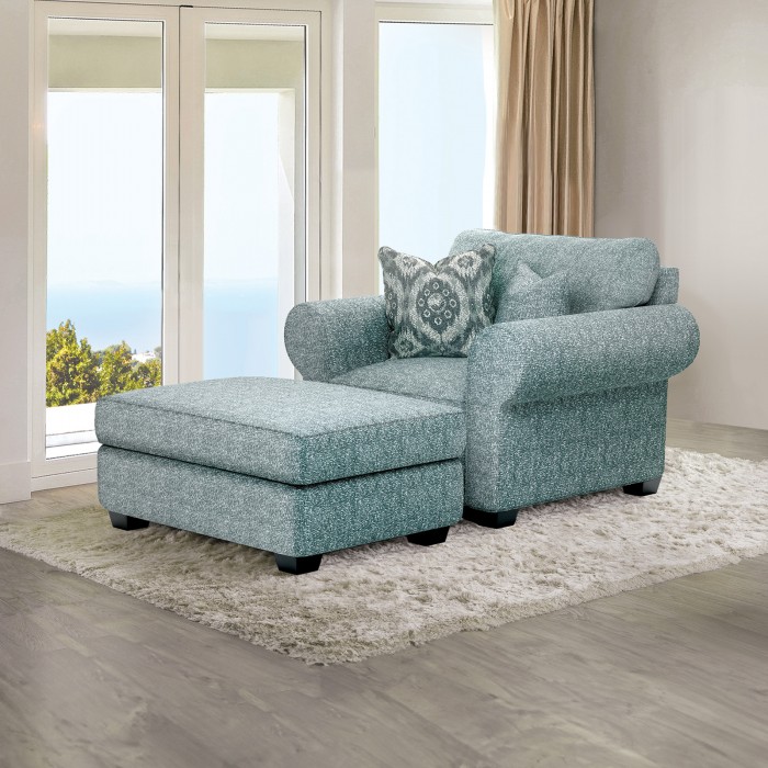 Queensbury Teal Transitional Accent Chair – Fm61113Tl-Ch-Pt By Furniture Of America | Mobilia Cleopatra 3 Queensbury Teal Transitional Accent Chair – FM61113TL-CH-PT