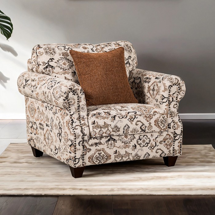Buckhurst Taupe Transitional Accent Chair – Fm61110Tp-Ch-Pt By Furniture Of America | Mobilia Cleopatra 3 Buckhurst Taupe Transitional Accent Chair – FM61110TP-CH-PT