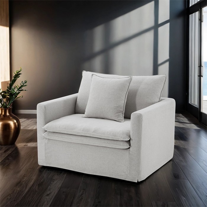 Crayford Traditional Light Gray Chair – Fm63010Lg-Ch By Furniture Of America | Mobilia Cleopatra 3 Crayford Traditional Light Gray Chair – FM63010LG-CH