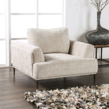 Gladbach Contemporary Light Brown Chenille Chair – FM63007LB-CH