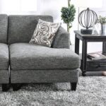 Lowry Transitional Gray Chenille Right Chaise – CM6363-RCE