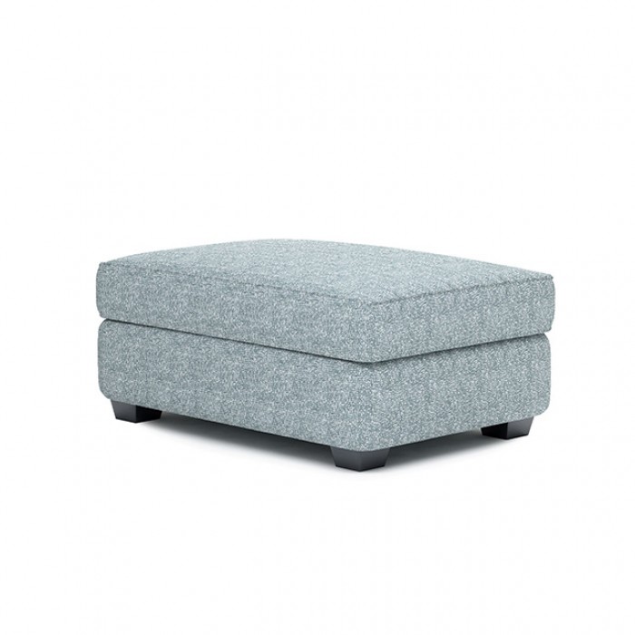 Queensbury Teal Ottoman – Transitional Style Fm61113Tl-Ot-Pt By Furniture Of America | Mobilia Cleopatra 3 Queensbury Teal Ottoman – Transitional Style Elegance & Comfort | FM61113TL-OT-PT