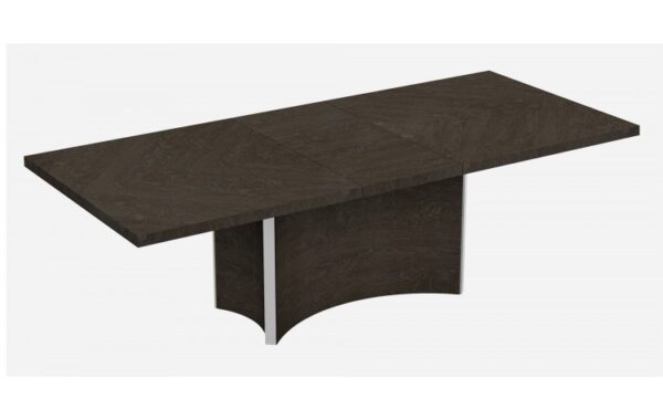 D845 High Gloss Dark Gray Dining Set By Gu Furniture - Image 2