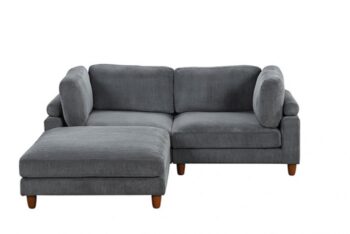 Dagenham Gray Sectional Sofa [D] – Contemporary Modular Comfort | FM6800GY-D