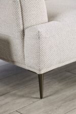 Gladbach Contemporary Beige Large L-Sectional Sofa with Extendable Backrest & Feather Blend Cushions | FM63007BG-SECT-LL