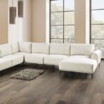 Gladbach Contemporary Beige J-Shaped Sectional Sofa with Extendable Backrest | FM63007BG-SECT-J