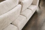 Gladbach Contemporary Light Brown Large L-Sectional Sofa with Extendable Backrest | FM63007LB-SECT-LL