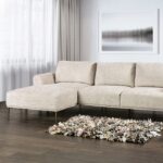 Gladbach Contemporary Light Brown Sectional with Left Chaise | FM63007LB-SECT-L