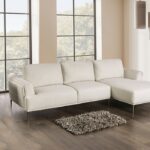 Gladbach Contemporary Beige Sectional with Right Chaise | FM63007BG-SECT-R
