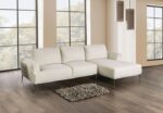 Gladbach Contemporary Beige Sectional with Right Chaise | FM63007BG-SECT-R