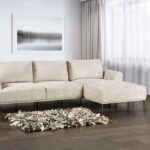 Gladbach Contemporary Light Brown Sectional with Right Chaise | FM63007LB-SECT-R