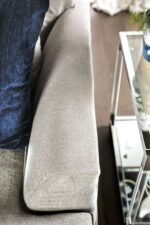 Gunnersbury Transitional Gray L-Shaped Sectional Sofa | SM1120-SECT