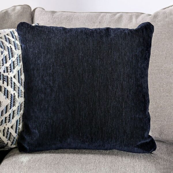 Gunnersbury Transitional Gray L-Shaped Sectional Sofa | SM1120-SECT