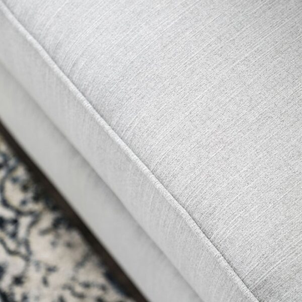 Ornella Transitional Light Gray Sectional Sofa with Tufted Arms | SM2671-SECT