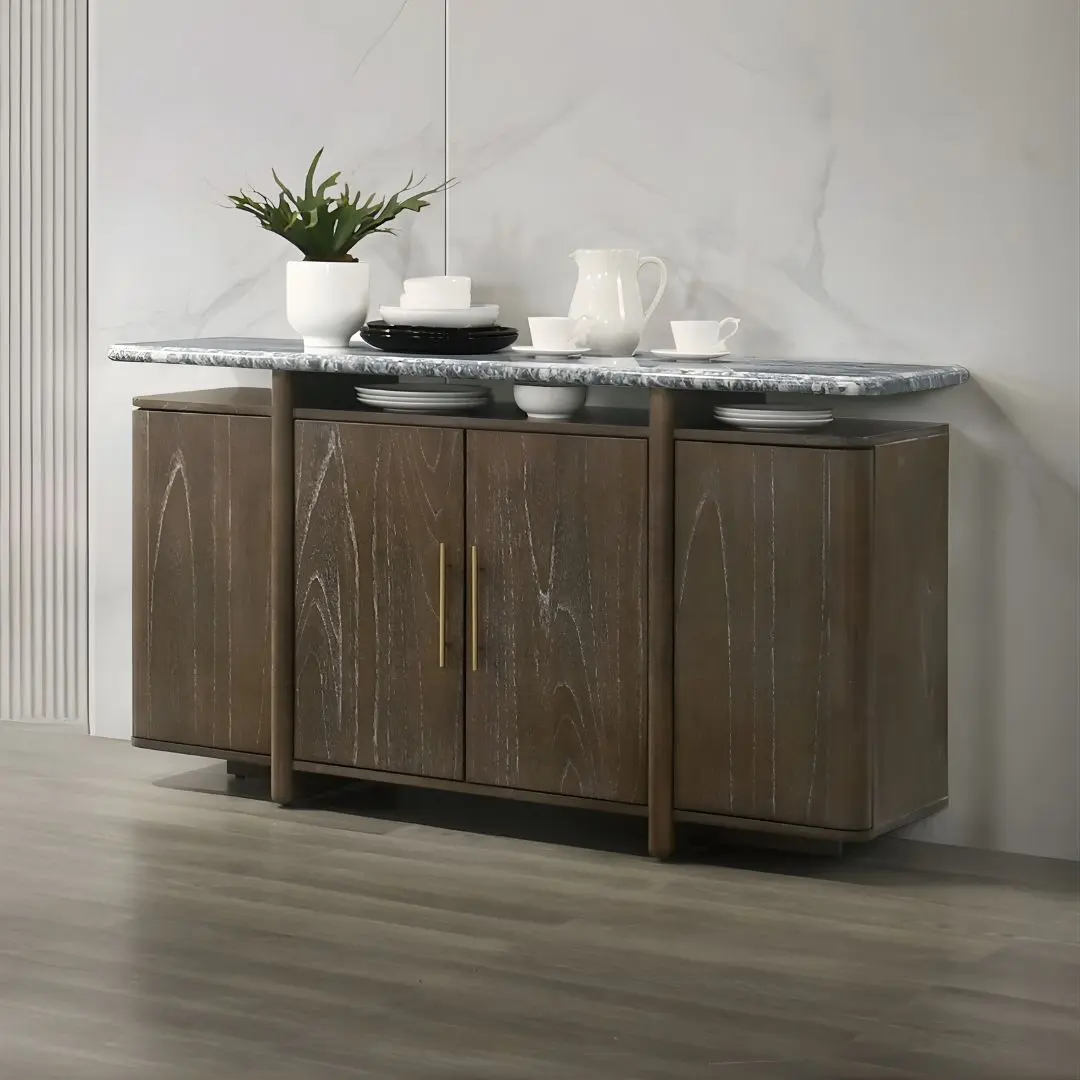 Dillon Buffet With Marble Top Dn04818 By Acme | Mobilia Cleopatra 3 Dillon Buffet with Marble Top DN04818 By ACME - Image 1