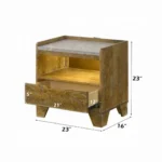 Garcia Nightstand with LED BD04863 By ACME - Image 2