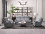 Matthias Gray Manual Sofa – Transitional Style Meets Everyday Comfort