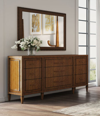 Eave Hazelnut 9 Drawer Dresser