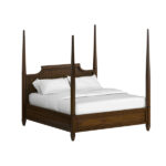 Eave Queen Panel Bed in Hazelnut Finish
