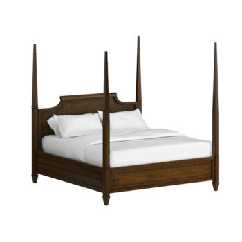 Eave Queen Panel Bed in Hazelnut Finish