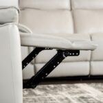 Bienne Loveseat Manual Recliner – Transitional Taupe Comfort