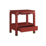 Eave 1-Drawer Nightstand in Candy Apple Red By Art Furniture - Image 2