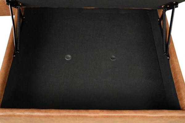 Septimus Sectional – Contemporary Saddle Brown Function & Comfort