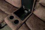 Jerominus Sectional – Transitional Dark Brown Comfort & Function