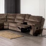 Jerominus Sectional – Transitional Dark Brown Comfort & Function