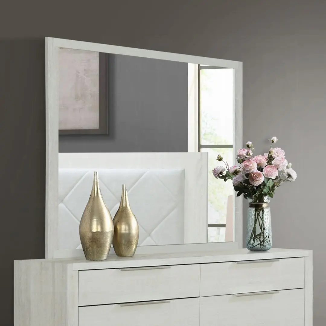 Jehoram Mirror In Beige Finish Bd04354 By Acme | Mobilia Cleopatra 3 Jehoram Mirror in Beige Finish BD04354 By ACME - Image 1