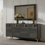 Venezia Server in Gray Finish DN04717 By ACME